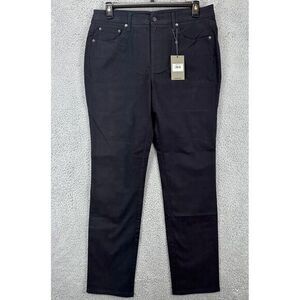 G-Fore‎ Jeans Mens 35/32 Black Straight Leg Denim Pants Preppy Casual Pocket NEW